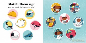 Dress-up Jobs: Hats [KSIĄŻKA]