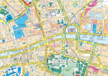 Dublin Pocket Map: The perfect way to explore Ireland's capital [KSIĄŻKA]
