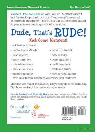 Dude, That's Rude!: [KSIĄŻKA]
