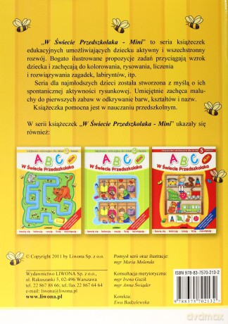 ABC w świecie przedszkolaka MINI 3L LIWONA [KSIĄŻKA]