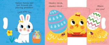Easter Peekaboo: With grab-and-pull pages and a mirror - the perfect Easter gift for babies!: 8 [KSIĄŻKA]