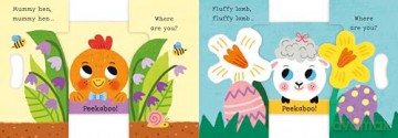 Easter Peekaboo: With grab-and-pull pages and a mirror - the perfect Easter gift for babies!: 8 [KSIĄŻKA]