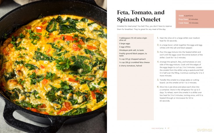 Easy Meal Prep: Save Time and Eat Healthy with over 75 Recipes [KSIĄŻKA]