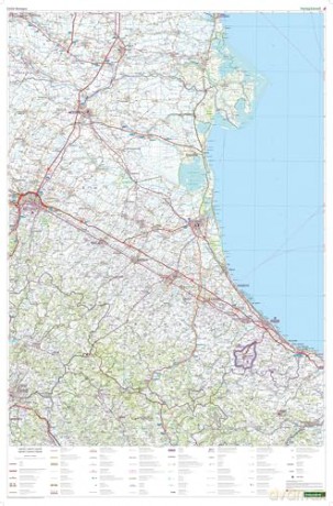 Emilia-Romagna Road and Leisure Map 1:150,000 scale: Bologna - Rimini - San Marino [KSIĄŻKA]