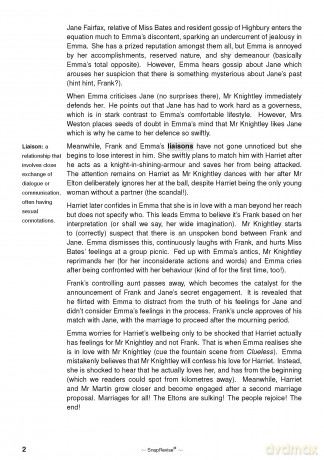 Emma by Jane Austen Text Guide: A-Level English Literature Revision Book | Includes Analysis, Key Quotes, Character Insights, and Sample Essays for Top Grades [KSIĄŻKA]