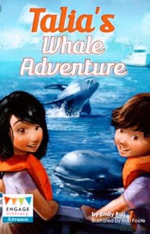 Engage Literacy Dark Red: Talia's Whale Adventure [KSIĄŻKA]