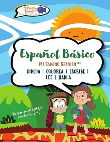 Espanol Básico para Ninos, Libro 1: Spanish Basics for Kids, Book 1 [KSIĄŻKA]