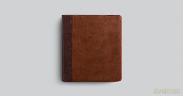 ESV Journaling Study Bible, Brown/Chestnut: English Standard Version, Brown/Chestnut, Trutone, Timeless Design [KSIĄŻKA]