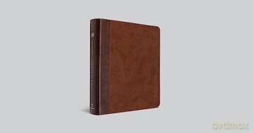 ESV Journaling Study Bible, Brown/Chestnut: English Standard Version, Brown/Chestnut, Trutone, Timeless Design [KSIĄŻKA]