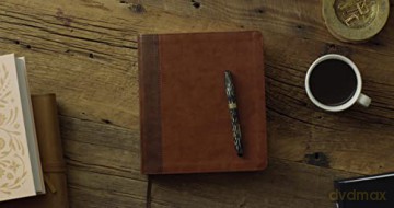 ESV Journaling Study Bible, Brown/Chestnut: English Standard Version, Brown/Chestnut, Trutone, Timeless Design [KSIĄŻKA]