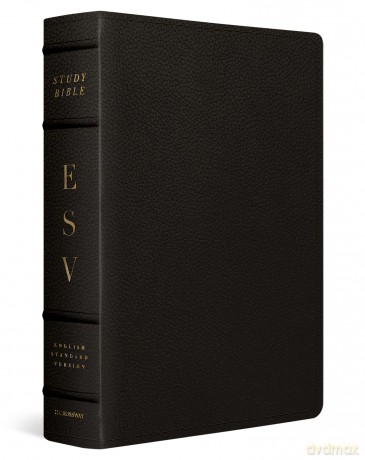 ESV Study Bible, Buffalo Leather, Deep Brown [KSIĄŻKA]