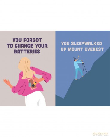 Excuses Why You're Always Tired: Humour Gift Book [KSIĄŻKA]