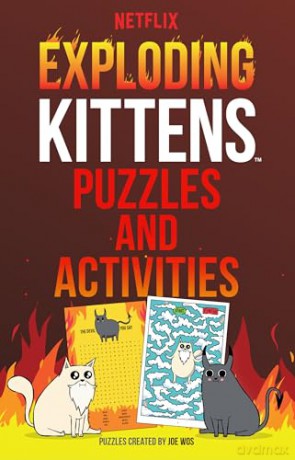 Exploding Kittens Puzzles and Activities [KSIĄŻKA]