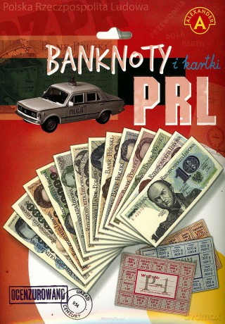 Banknoty i kartki PRL ALEX [ZABAWKA]