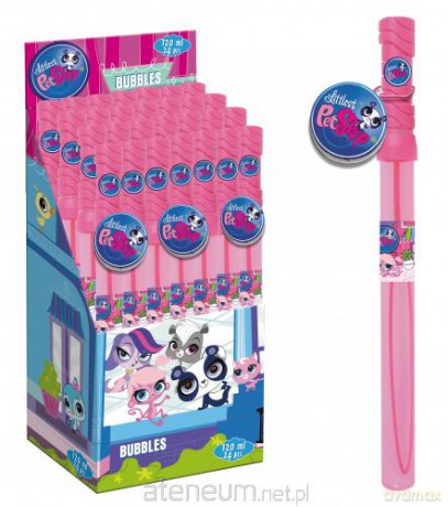 Bańki mydlane miecz Littlest Pet Shop 120ml [ZABAWKA]