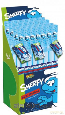 Bańki mydlane miecz Smerfy 120ml [ZABAWKA]
