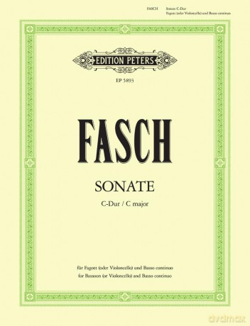 Fasch: Sonata C Major [KSIĄŻKA]