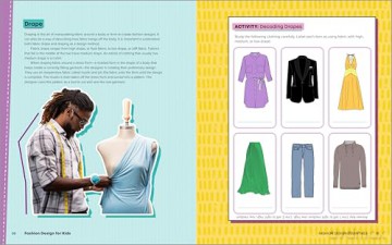 Fashion Design for Kids: Skill-Building Activities for Future Fashion Designers [KSIĄŻKA]
