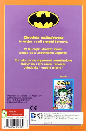 Batman. Zbrodnia naśladowcza [KSIĄŻKA]
