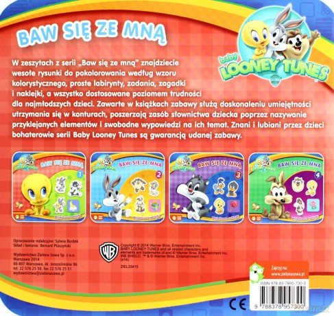 Baw się ze mną Cz.1 - Baby Looney Tunes [KSIĄŻKA]