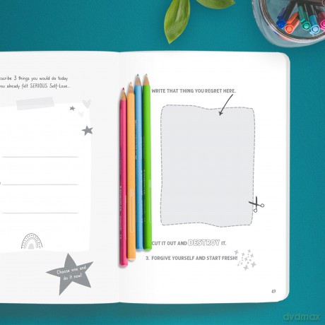 Find Your Self-Love Here: A Creative Journal to Help Teens Build Confidence and Embrace Who They Are [KSIĄŻKA]