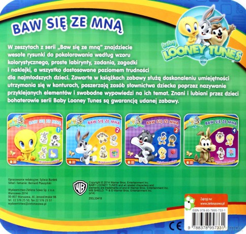 Baw się ze mną cz.4 - Baby Looney Tunes [KSIĄŻKA]