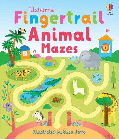 Fingertrail Animal Mazes [KSIĄŻKA]