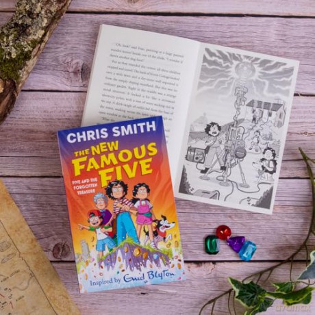 Five and the Forgotten Treasure: Book One in the thrilling new adventure series by Chris Smith, inspired by Enid Blyton [KSIĄŻKA]
