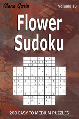 Flower Sudoku: 200 Easy to Medium Puzzles [KSIĄŻKA]