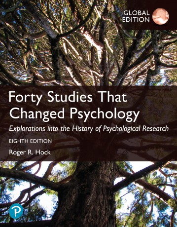 Forty Studies that Changed Psychology, Global Edition [KSIĄŻKA]