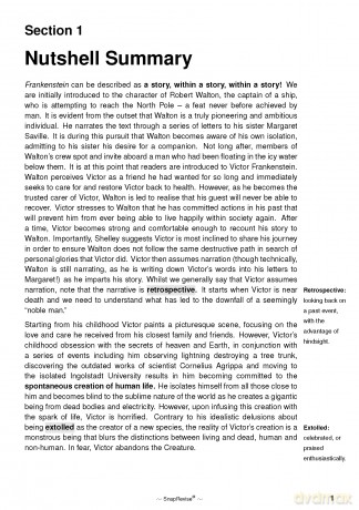 Frankenstein Text Guide: AQA GCSE English Literature Revision Book | Includes Analysis, Key Quotes, Character Insights, and Sample Essays for Top Grades [KSIĄŻKA]