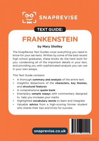 Frankenstein Text Guide: AQA GCSE English Literature Revision Book | Includes Analysis, Key Quotes, Character Insights, and Sample Essays for Top Grades [KSIĄŻKA]