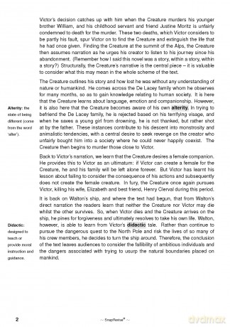 Frankenstein Text Guide: AQA GCSE English Literature Revision Book | Includes Analysis, Key Quotes, Character Insights, and Sample Essays for Top Grades [KSIĄŻKA]