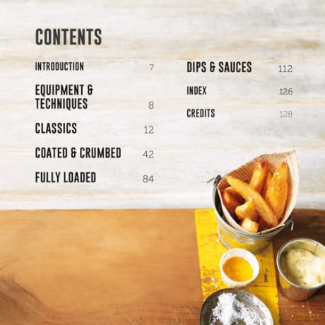 Fries: 70 crave-worthy recipes from crispy classic to loaded cheese [KSIĄŻKA]