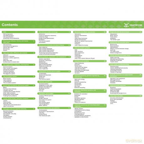 GCSE AQA Biology Higher Summary Sheets [KSIĄŻKA]