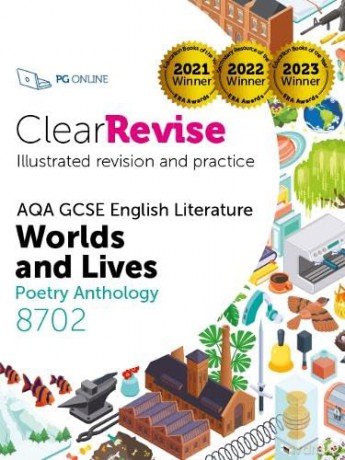 GCSE AQA English Literature Worlds and Lives poetry guide: Illustrated Revision and Practice [KSIĄŻKA]