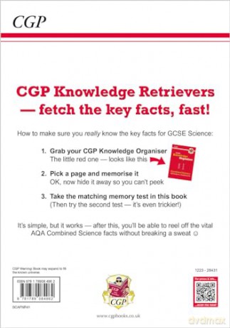 GCSE Combined Science AQA Knowledge Retriever - Foundation: for the 2025 and 2026 exams [KSIĄŻKA]