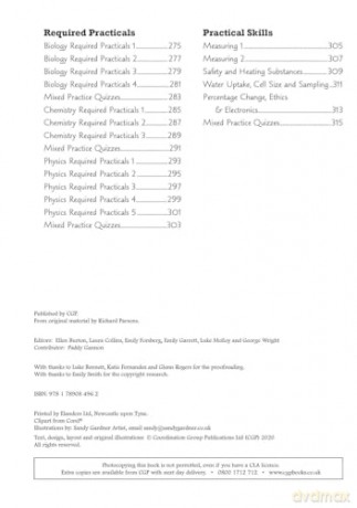 GCSE Combined Science AQA Knowledge Retriever - Foundation: for the 2025 and 2026 exams [KSIĄŻKA]