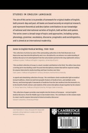 Genre in English Medical Writing, 1500-1820: Sociocultural Contexts of Production and Use [KSIĄŻKA]