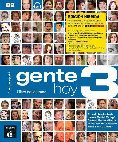 Gente hoy 3 - Edición híbrida - Libro del alumno + audio MP3. B2 [KSIĄŻKA]