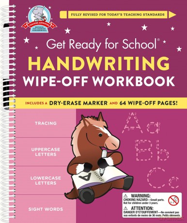 Get Ready for School: Handwriting Wipe-Off Workbook: Includes a Dry-erase Marker and 64 Wipe-off Pages [KSIĄŻKA]
