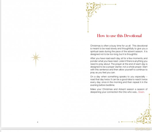Given: A Daily Devotional for Advent [KSIĄŻKA]