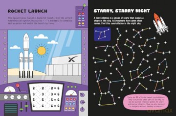 Glow-in-the-Dark Space Sticker Activity [KSIĄŻKA]
