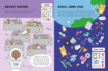 Glow-in-the-Dark Space Sticker Activity [KSIĄŻKA]