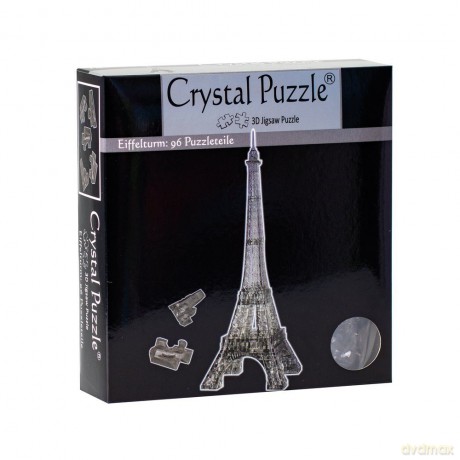 Crystal puzzle duże wieża Eiffla [PUZZLE]
