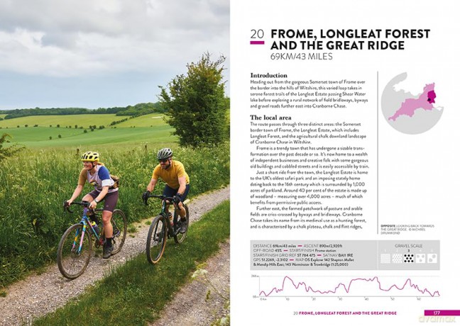 Gravel Rides South West England: 24 gravel bike adventures in the West Country [KSIĄŻKA]