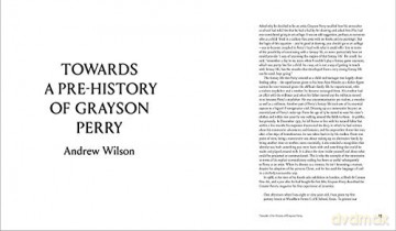 Grayson Perry: The Pre-Therapy Years [KSIĄŻKA]