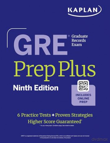 GRE Prep Plus, Ninth Edition: Raise Your Score with Kaplan Expert Advice | Includes Online Resources Like Live Classes, Quiz Generator, Practice Tests, and More [KSIĄŻKA]
