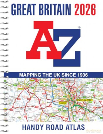 Great Britain A-Z Handy Road Atlas 2026 [KSIĄŻKA]