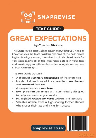 Great Expectations Text Guide: AQA GCSE English Literature Revision Book | Includes Analysis, Key Quotes, Character Insights, and Sample Essays for Top Grades [KSIĄŻKA]